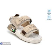 Дитячі босоніжки на літо (8 пар р.23-28) бежевий  "TOMMY"