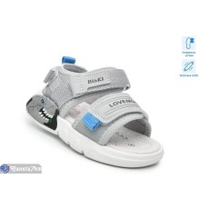 Дитячі босоніжки на літо (8 пар р.23-28) сірий  "TOMMY"