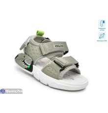 Дитячі босоніжки на літо (8 пар р.23-28) хакі  "TOMMY"