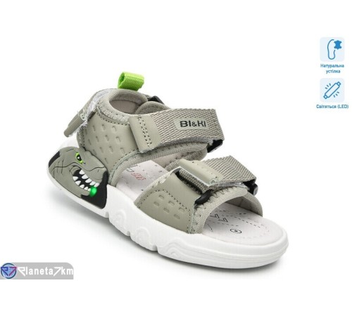 Дитячі босоніжки на літо (8 пар р.23-28) хакі  "TOMMY"