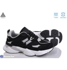 Кросівки жіночі на весну/осінь (8 пар р.36-41) чорний  "STILLI Group"