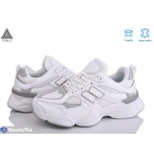 Кросівки жіночі на весну/осінь (8 пар р.36-41) білий  "STILLI Group"