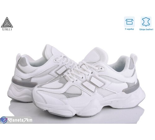 Кросівки жіночі на весну/осінь (8 пар р.36-41) білий  "STILLI Group"