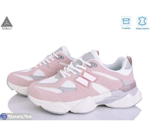 Кросівки жіночі на весну/осінь (8 пар р.36-41) рожевий  "STILLI Group"