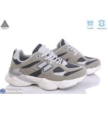 Кросівки жіночі на весну/осінь (8 пар р.36-41) сірий  "STILLI Group"