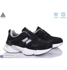 Кросівки жіночі на весну/осінь (8 пар р.36-41) чорний  "STILLI Group"