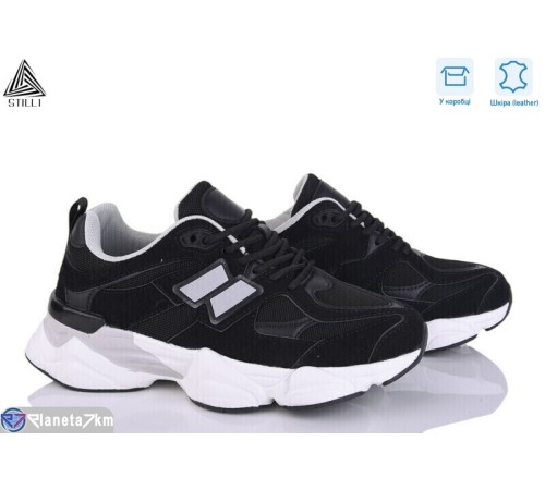 Кросівки жіночі на весну/осінь (8 пар р.36-41) чорний  "STILLI Group"