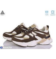 Кросівки жіночі на весну/осінь (8 пар р.36-41) коричневий  "STILLI Group"