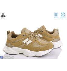 Кросівки жіночі на весну/осінь (8 пар р.36-41) коричневий  "STILLI Group"