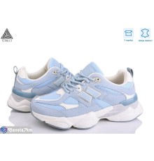 Кросівки жіночі на весну/осінь (8 пар р.36-41) синій  "STILLI Group"