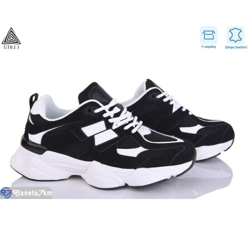 Кросівки жіночі на весну/осінь (8 пар р.36-41) чорний  "STILLI Group"