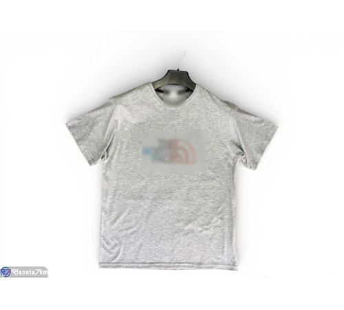 Футболка на літо (5 шт. р.сетка S-2XL) сірий  "Peton"