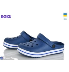 Кроки дитячі на літо (8 пар р.24-35) синій  "Roks"
