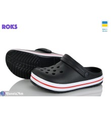 Кроки дитячі на літо (8 пар р.24-35) чорний  "Roks"