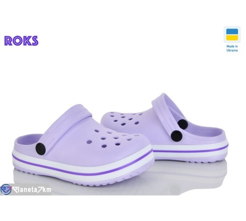 Кроки дитячі на літо (8 пар р.24-35) фіолетовий  "Roks"