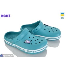 Кроки дитячі на літо (8 пар р.33-36) зелений  "Roks"