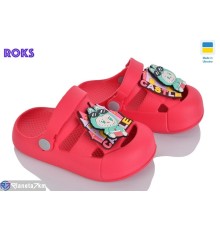 Кроки дитячі на літо (8 пар р.24-29) червоний  "Roks"