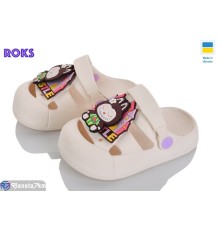 Кроки дитячі на літо (8 пар р.24-29) бежевий  "Roks"