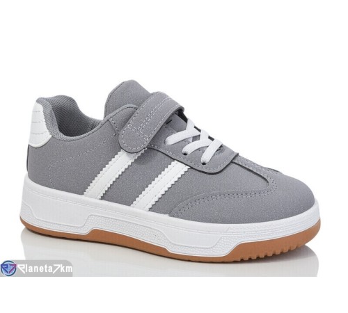 Дитячі кросівки на весну/осінь (8 пар р.32-37) сірий  "Normashoes"