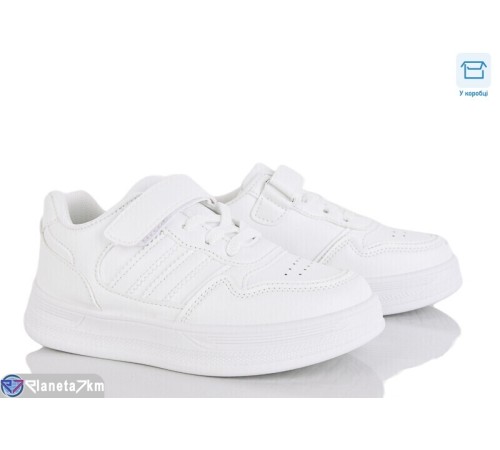 Дитячі кросівки на весну/осінь (8 пар р.32-37) білий  "Normashoes"