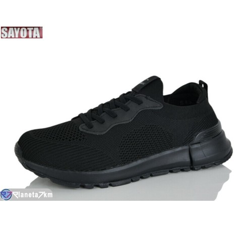 Кросівки чоловічі на літо (8 пар р.41-46) чорний  "Sayota"