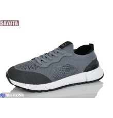 Кросівки чоловічі на літо (8 пар р.41-46) сірий  "Sayota"