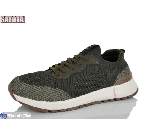 Кросівки чоловічі на літо (8 пар р.41-46) хакі  "Sayota"