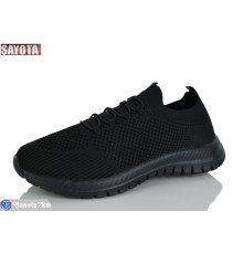 Кросівки чоловічі на літо (8 пар р.41-46) чорний  "Sayota"