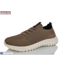 Кросівки чоловічі на літо (8 пар р.41-46) коричневий  "Sayota"