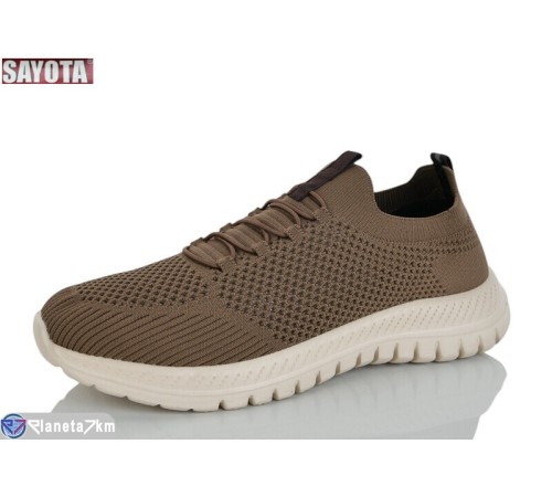 Кросівки чоловічі на літо (8 пар р.41-46) коричневий  "Sayota"