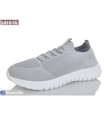 Кросівки чоловічі на літо (8 пар р.41-46) сірий  "Sayota"