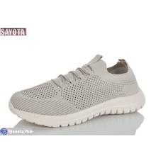 Кросівки чоловічі на літо (8 пар р.41-46) бежевий  "Sayota"