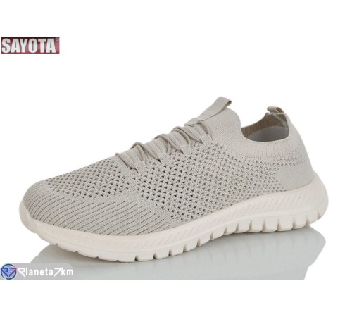 Кросівки чоловічі на літо (8 пар р.41-46) бежевий  "Sayota"
