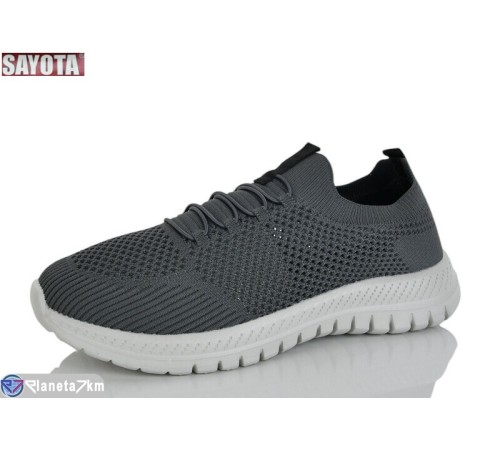 Кросівки чоловічі на літо (8 пар р.41-46) сірий  "Sayota"