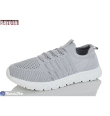 Кросівки чоловічі на літо (8 пар р.41-46) сірий  "Sayota"