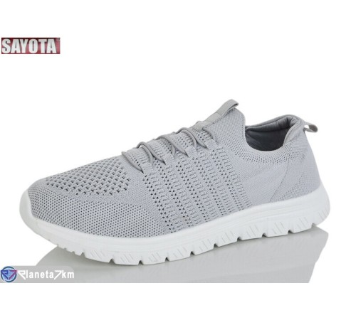 Кросівки чоловічі на літо (8 пар р.41-46) сірий  "Sayota"