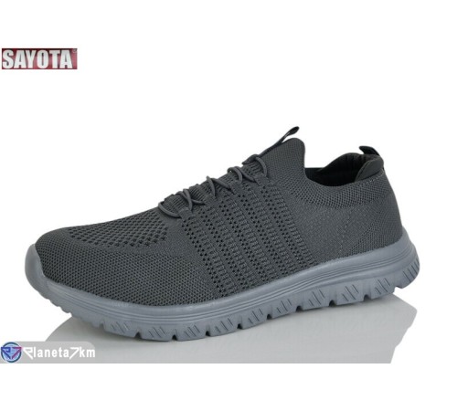 Кросівки чоловічі на літо (8 пар р.41-46) сірий  "Sayota"