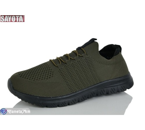 Кросівки чоловічі на літо (8 пар р.41-46) зелений  "Sayota"