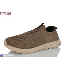 Кросівки чоловічі на літо (8 пар р.41-46) коричневий  "Sayota"