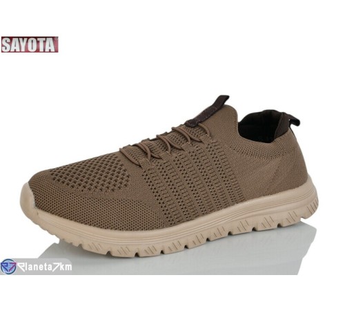 Кросівки чоловічі на літо (8 пар р.41-46) коричневий  "Sayota"