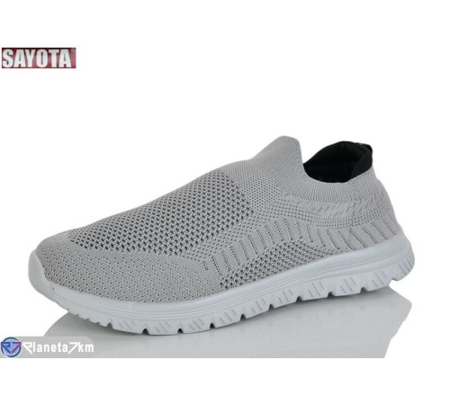 Кросівки чоловічі на літо (8 пар р.41-46) сірий  "Sayota"