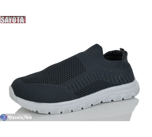 Кросівки чоловічі на літо (8 пар р.41-46) сірий  "Sayota"