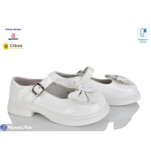 Дитячі туфлі на весну/осінь (8 пар р.31-36) білий  "BELIES-D"