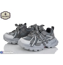 Дитячі кросівки на весну/осінь (8 пар р.27-31) сірий  "PALIAMENT"