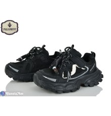 Дитячі кросівки на весну/осінь (8 пар р.32-37) чорний  "PALIAMENT"