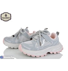 Дитячі кросівки на весну/осінь (8 пар р.32-37) сірий  "PALIAMENT"