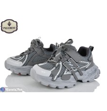 Дитячі кросівки на весну/осінь (8 пар р.32-37) сірий  "PALIAMENT"