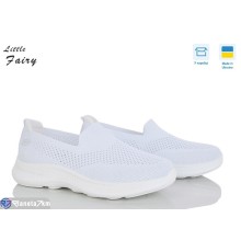 Кросівки жіночі на літо (8 пар р.36-41) білий  "LOFA"