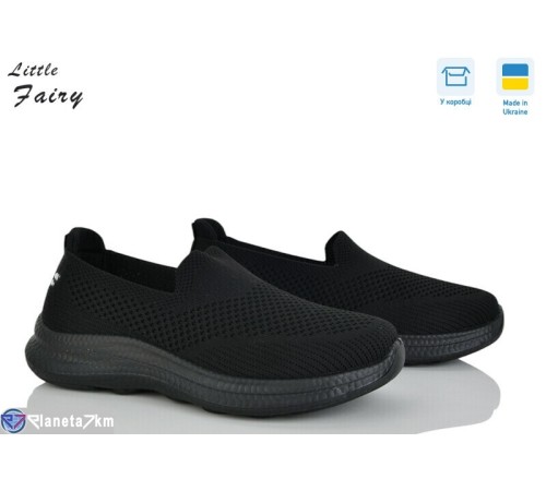 Кросівки жіночі на літо (8 пар р.36-41) чорний  "LOFA"