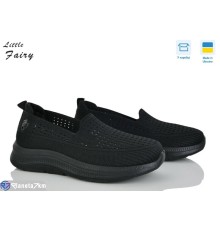 Кросівки жіночі на літо (8 пар р.36-41) чорний  "LOFA"